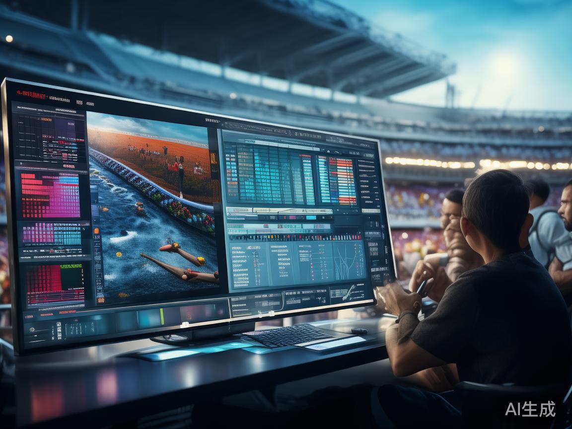 现代比赛中，许多专业分析软件和平台可以提供实时数据